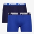 Puma Everyday Basic Boxer 2 paar blauw