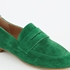 Hush Puppies suede dames loafers groen 6