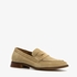 Hush Puppies suede dames loafers donkerbeige 1