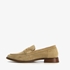 Hush Puppies suede dames loafers donkerbeige 3
