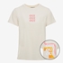 TwoDay dames T-shirt met backprint zand