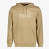 Puma Essentials Big Logo heren hoodie beige 1