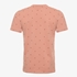Unsigned heren T-shirt met print roze 2