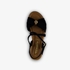Tamaris dames sandalen met sleehak zwart 5