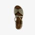 Tamaris dames sandalen met sleehak beige 5