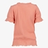 TwoDay lang meisjes T-shirt koraal roze 2