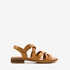 Harper leren dames sandalen bruin 7