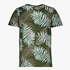 Unsigned jongens T-shirt met palmbladeren groen 2