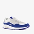 Heren sneakers met airzool blauw wit