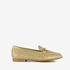 Tamaris dames loafers met pailletten goud 7