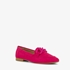 Dames loafers fuchsia roze
