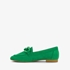 Nova dames loafers groen 3
