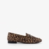 Nova dames loafers bruin luipaardprint 7