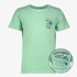 TwoDay jongens T-shirt met backprint groen