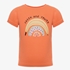Meisjes T-shirt met fruit oranje