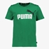 Puma ESS+ Col 2 Logo kinder T-shirt groen