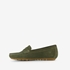 Hush Puppies leren dames mocassins groen 3