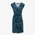 TwoDay dames jurk met print blauw 1