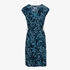 TwoDay dames jurk met print blauw 2