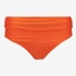 Dames bikinibroekje met overslag oranje