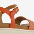 Tamaris dames sandalen oranje goud 6