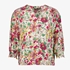 TwoDay dames blouse met bloemenprint beige
