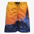 Osaga jongens zwemshort met surf print oranje 1