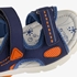 Blue Box jongens sandalen blauw oranje 6