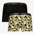 Jack & Jones heren boxershorts 2 paar zwart geel 2