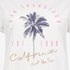 TwoDay dames T-shirt met palmboom wit 3
