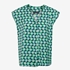 TwoDay mouwloze dames blouse groen blauw 1