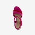 Nova dames sandalen met hak roze rood 5