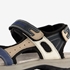 Hush Puppies leren dames sandalen beige blauw 6