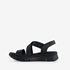 Hush Puppies leren dames sandalen zwart 3