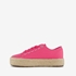 Blue Box dames sneakers met jute zool roze 3