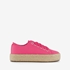 Blue Box dames sneakers met jute zool roze 7