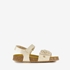 Hush Puppies meisjes bio sandalen met bloem goud 7