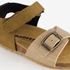 Braqeez leren jongens sandalen cognac 6