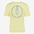 Produkt heren T-shirt met backprint geel 2
