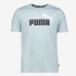 Puma ESS+ 2 Col Logo heren T-shirt lichtblauw 1