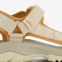 Kjelvik dames wandelsandalen beige oranje 6