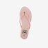 Dames teenslippers rosé goud 5