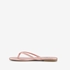 Dames teenslippers rosé goud 3