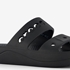 Crocs Baya Platform dames slippers zwart 6