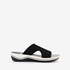 Softline dames slippers zwart wit 7
