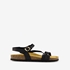 Hush Puppies leren dames sandalen zwart 7