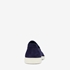 Van Beers suede heren instappers blauw 4