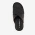 Van Beers leren heren slippers zwart 5