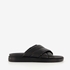 Van Beers leren heren slippers zwart 7