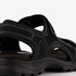 ECCO Onroads W leren dames wandelsandalen zwart 6